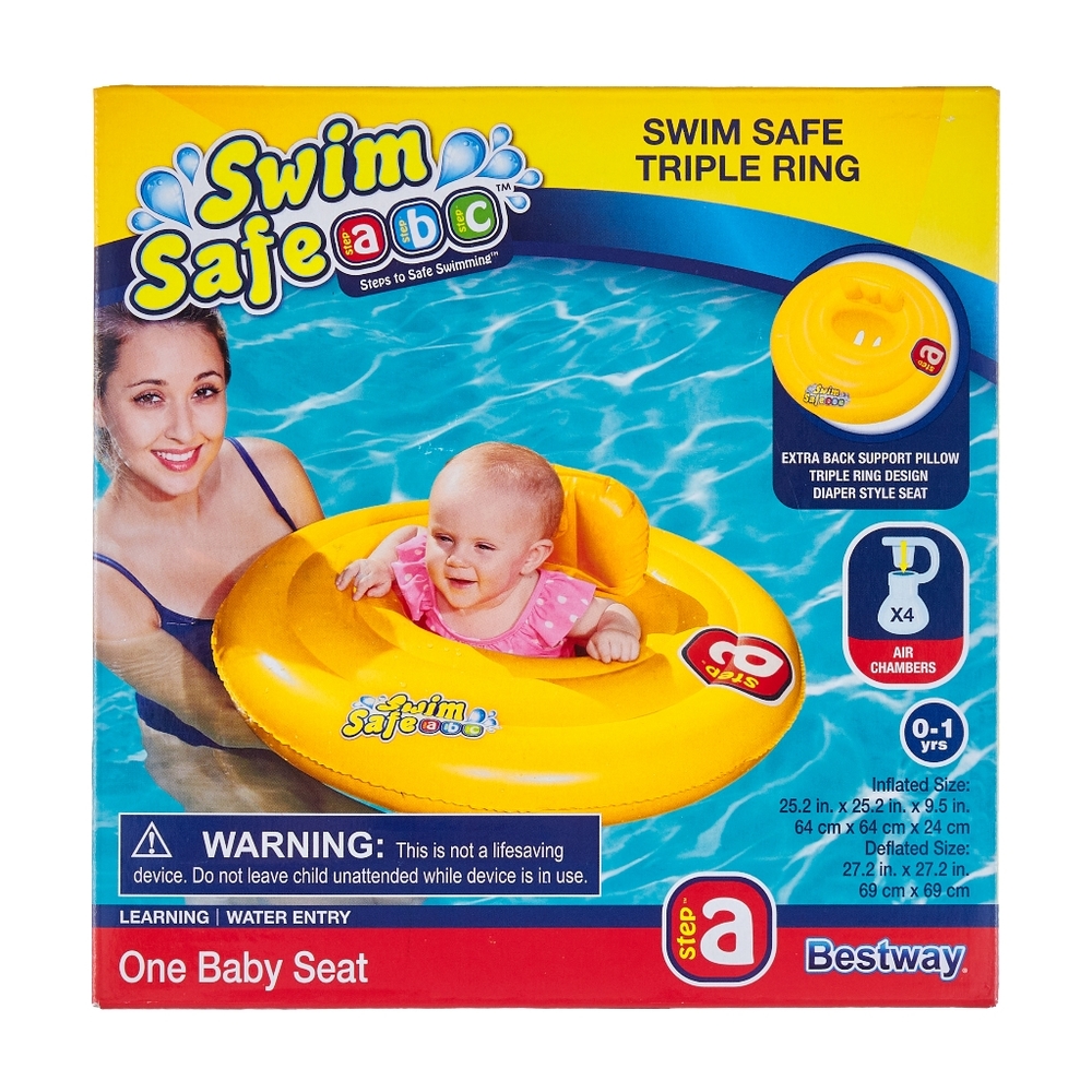 Swim Safe Triple Ring Baby Float